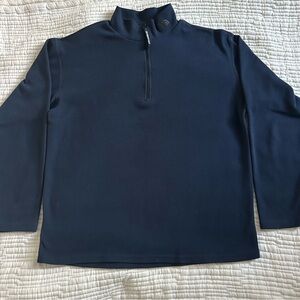 The North Face Men's Blue 1/4 Zip-Up Shirt Size Medium